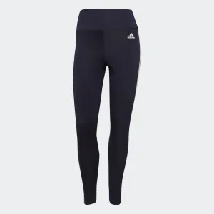 adidas Womens Designed To Move High-Rise 3-Stripes ⅞ Sport Leggings