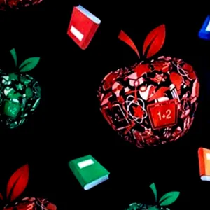 Apple for the Teacher Super SOFT Yoga Band Leggings OS TC Plus rts