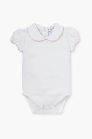 Baby Onesie Kissy Kissy Puff Sleeve Girl