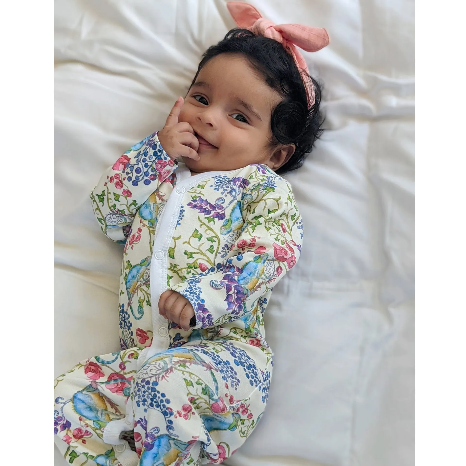 Baby Sleepsuit | Full Sleeve Romper | Karma Chameleon