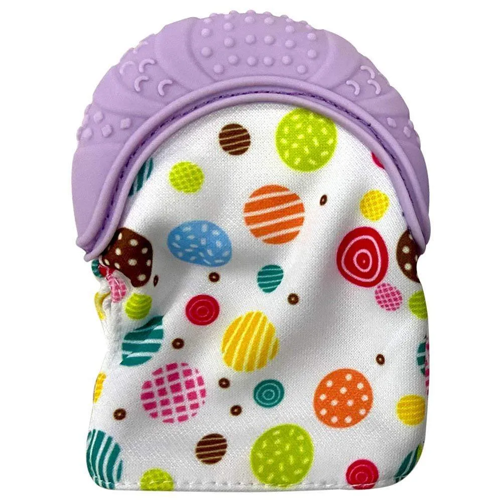 Baby Works Bibibaby Teething Mitts (Violet)