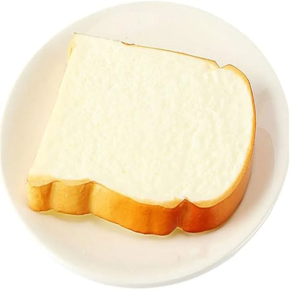 Babymoon Artificial Breads Slices | Decorative Add-ons | Photography Props | Set of 2