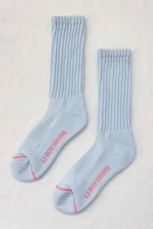 Ballet Socks Baby Blue