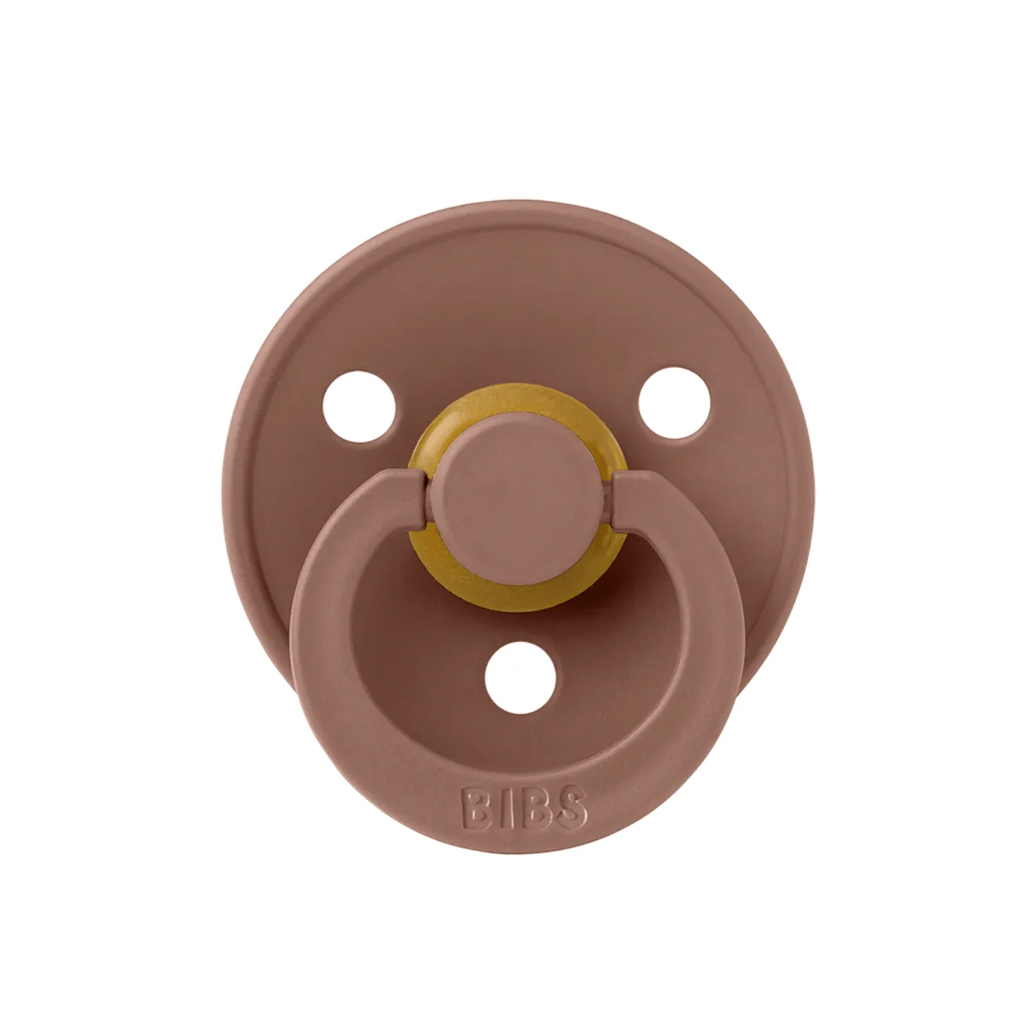 BIBS Colour Pacifier Single Pack- Woodchuck