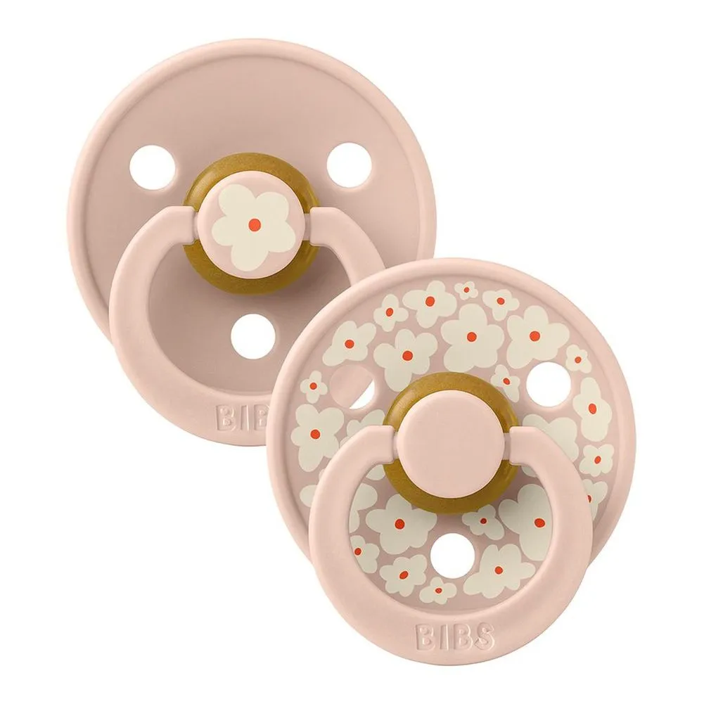 Bibs Pacifier 2-Pack Colour Studio Latex Pacifiers
