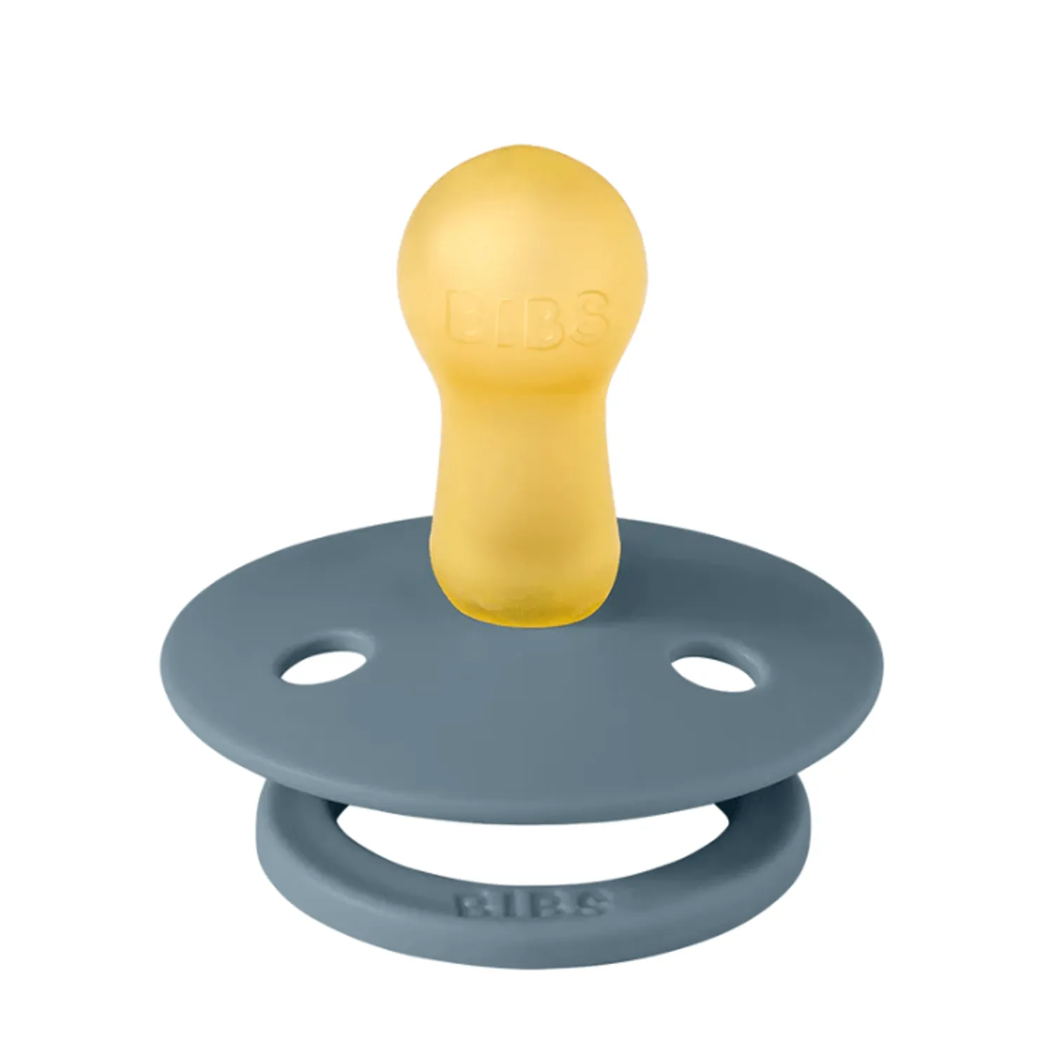 BIBS USA- Natural Rubber Pacifier 2 Pack-Deep Space/Petrol