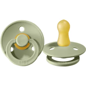 BIBS USA- Natural Rubber Pacifier 2 Pack - Sage