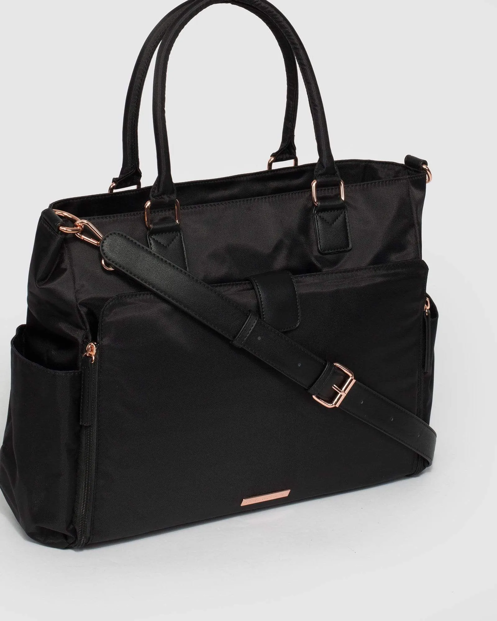 Black Charli Baby Bag