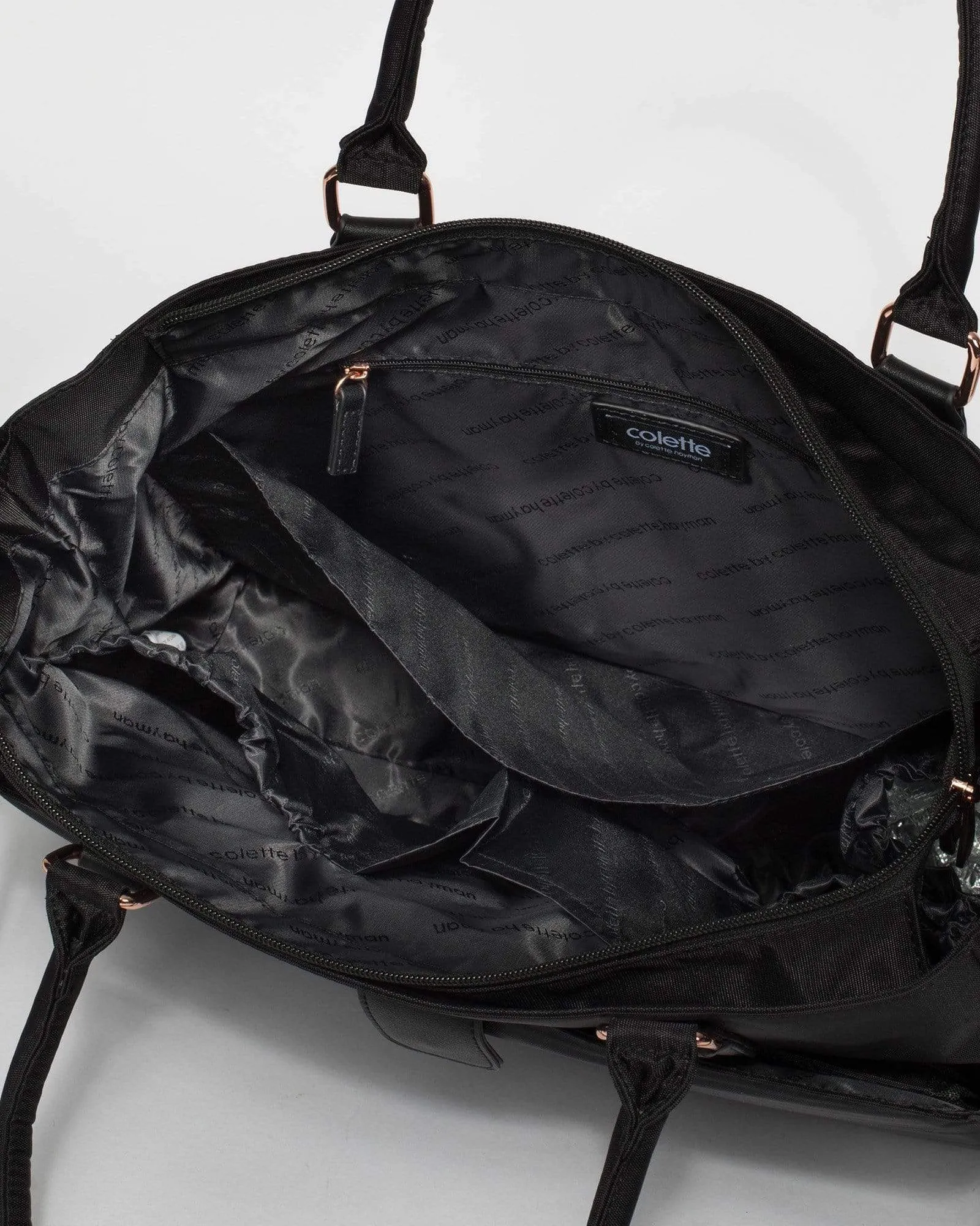 Black Charli Baby Bag