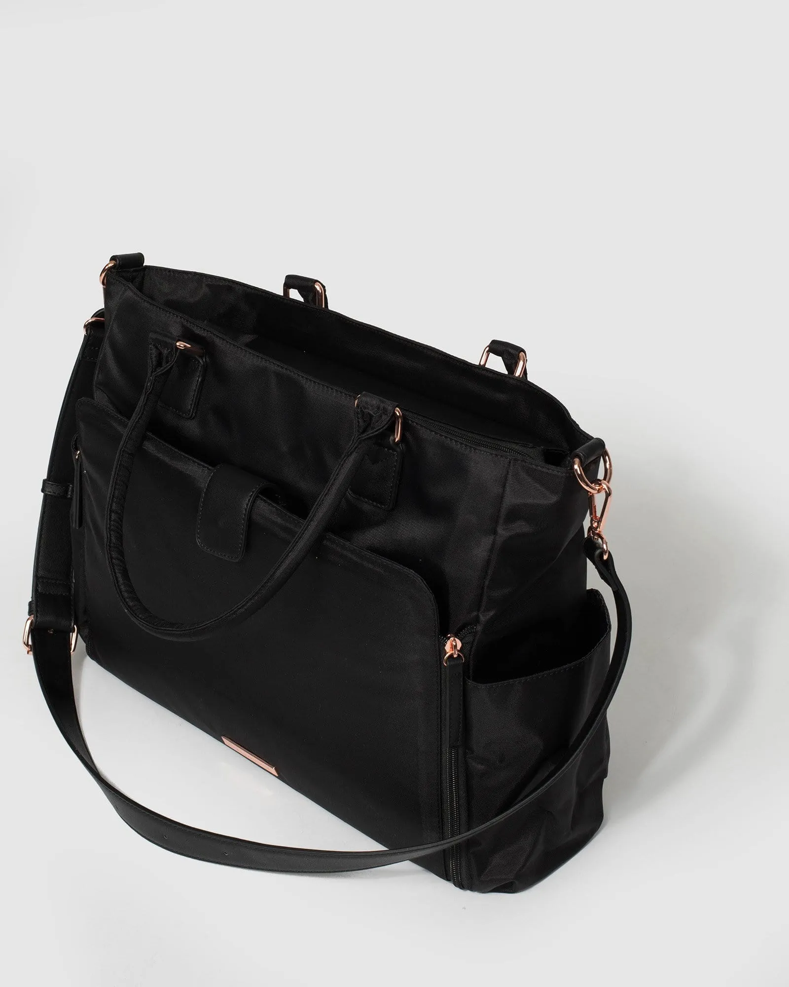 Black Charli Baby Bag