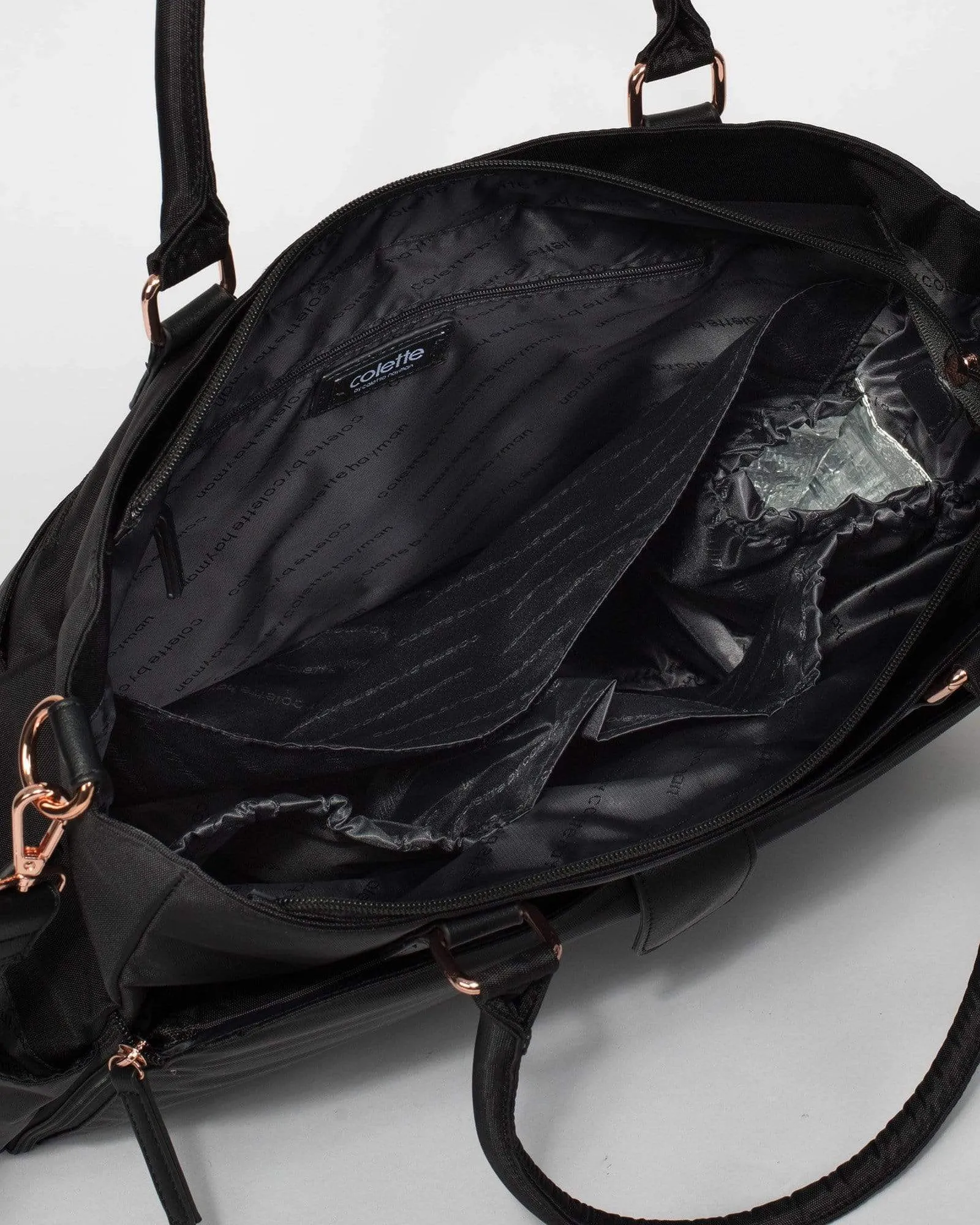 Black Charli Baby Bag