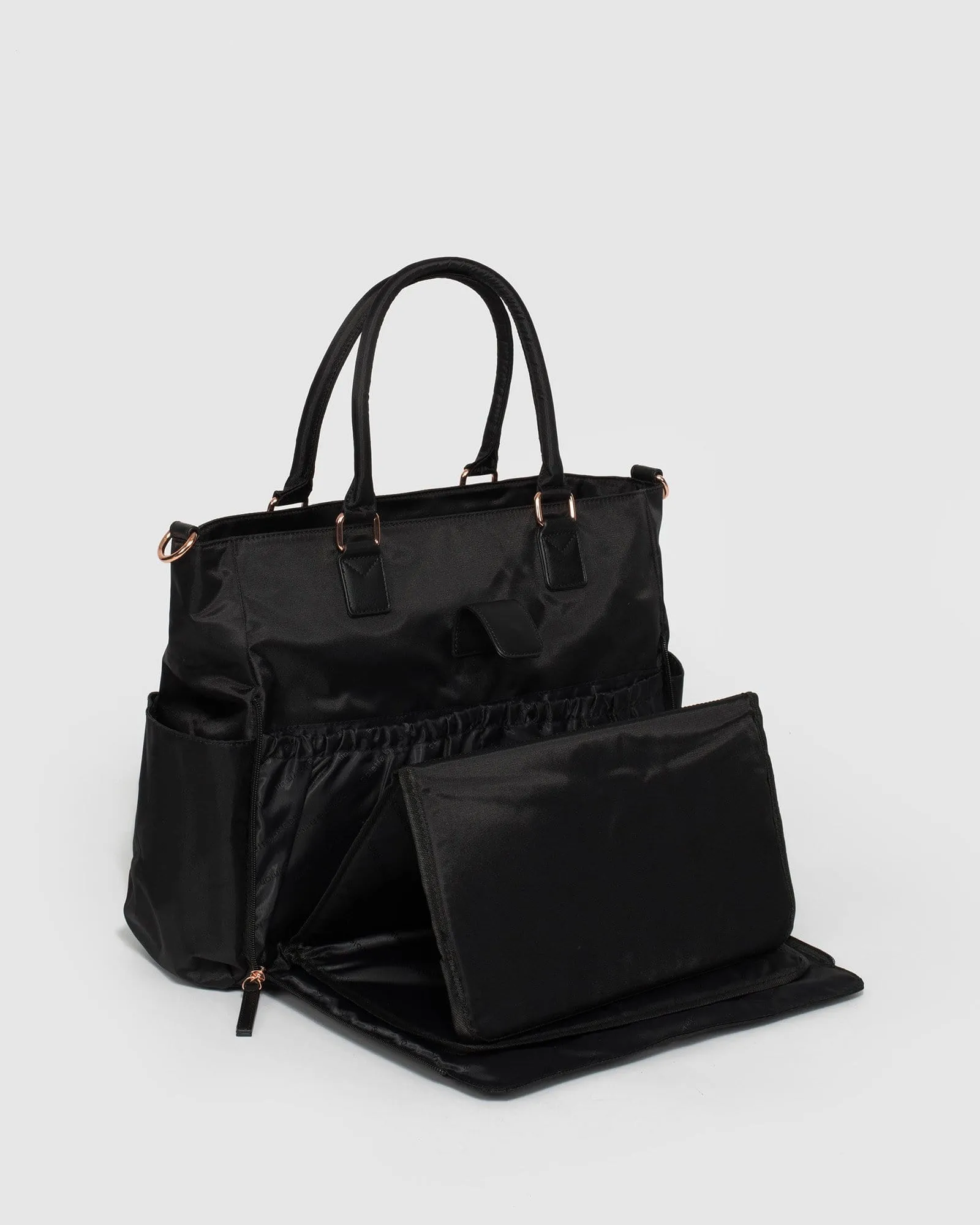 Black Charli Baby Bag