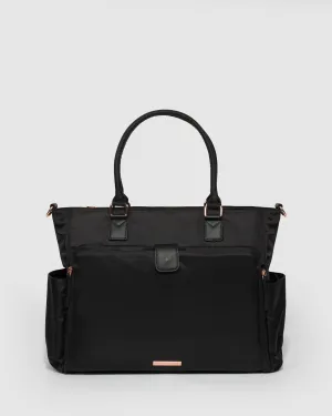 Black Charli Baby Bag
