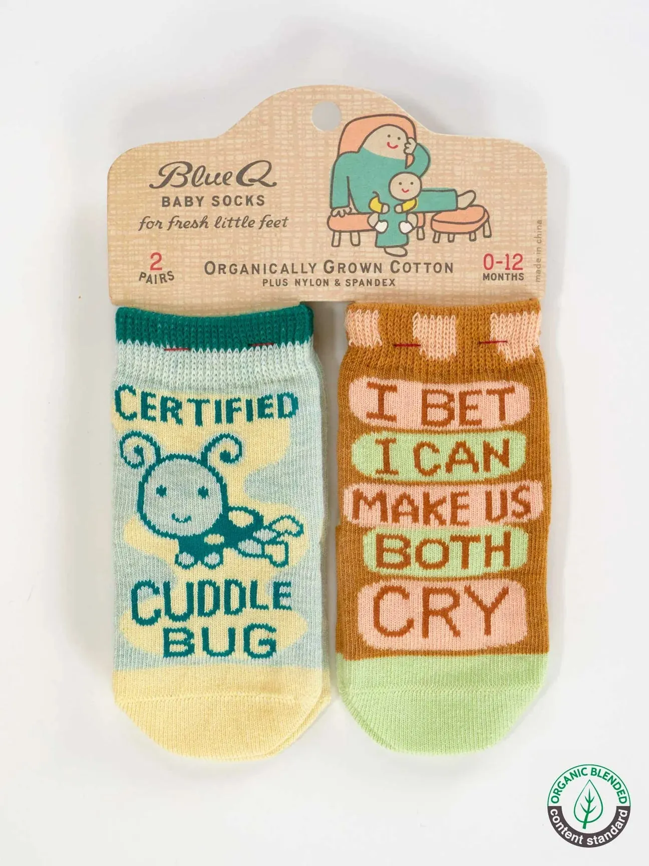 Blue Q Baby Socks