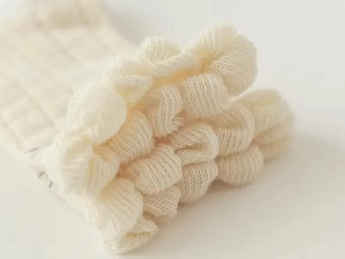 Bow Ruffle Mesh Summer Socks