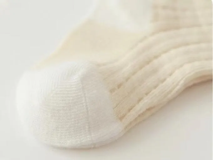 Bow Ruffle Mesh Summer Socks