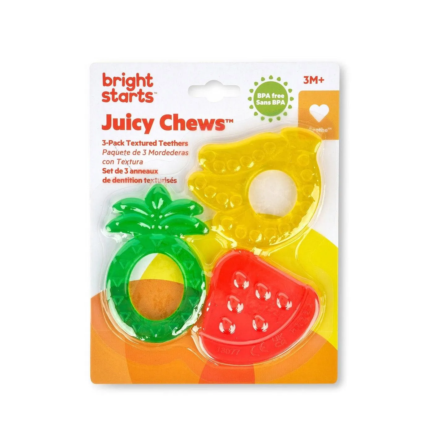 Bright Starts Juicy Chews™ 3-Pack Textured Teethers