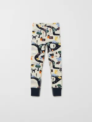 Busy Street Kids Leggings