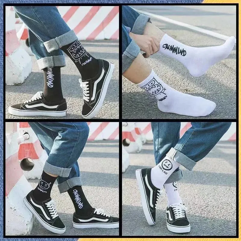 Cotton Simplicity Anime Devil Socks