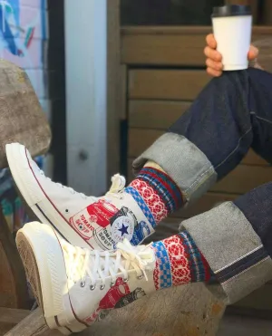 Cozy Geometric pattern socks Size: 35- 38