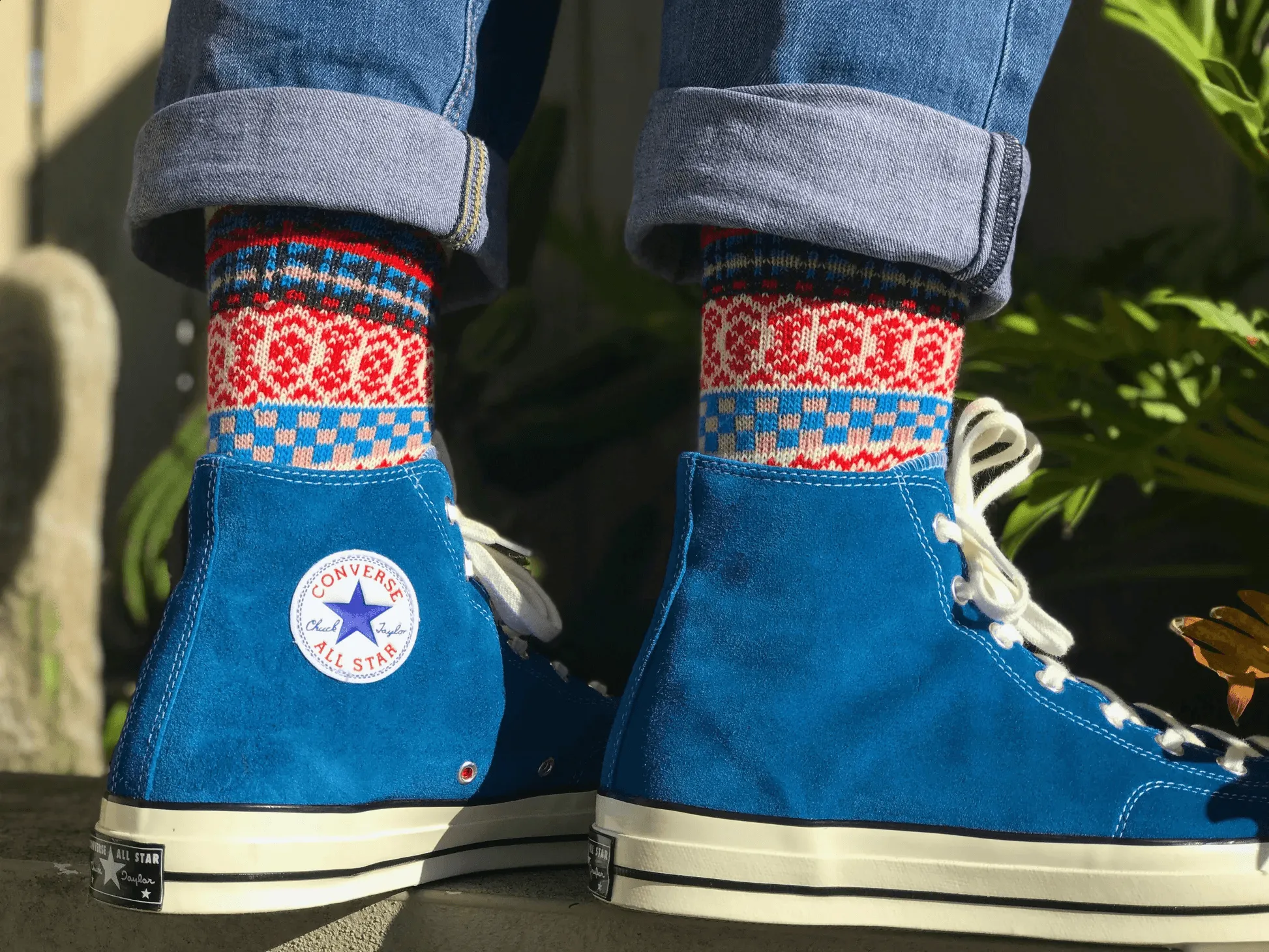 Cozy Geometric pattern socks Size: 35- 38