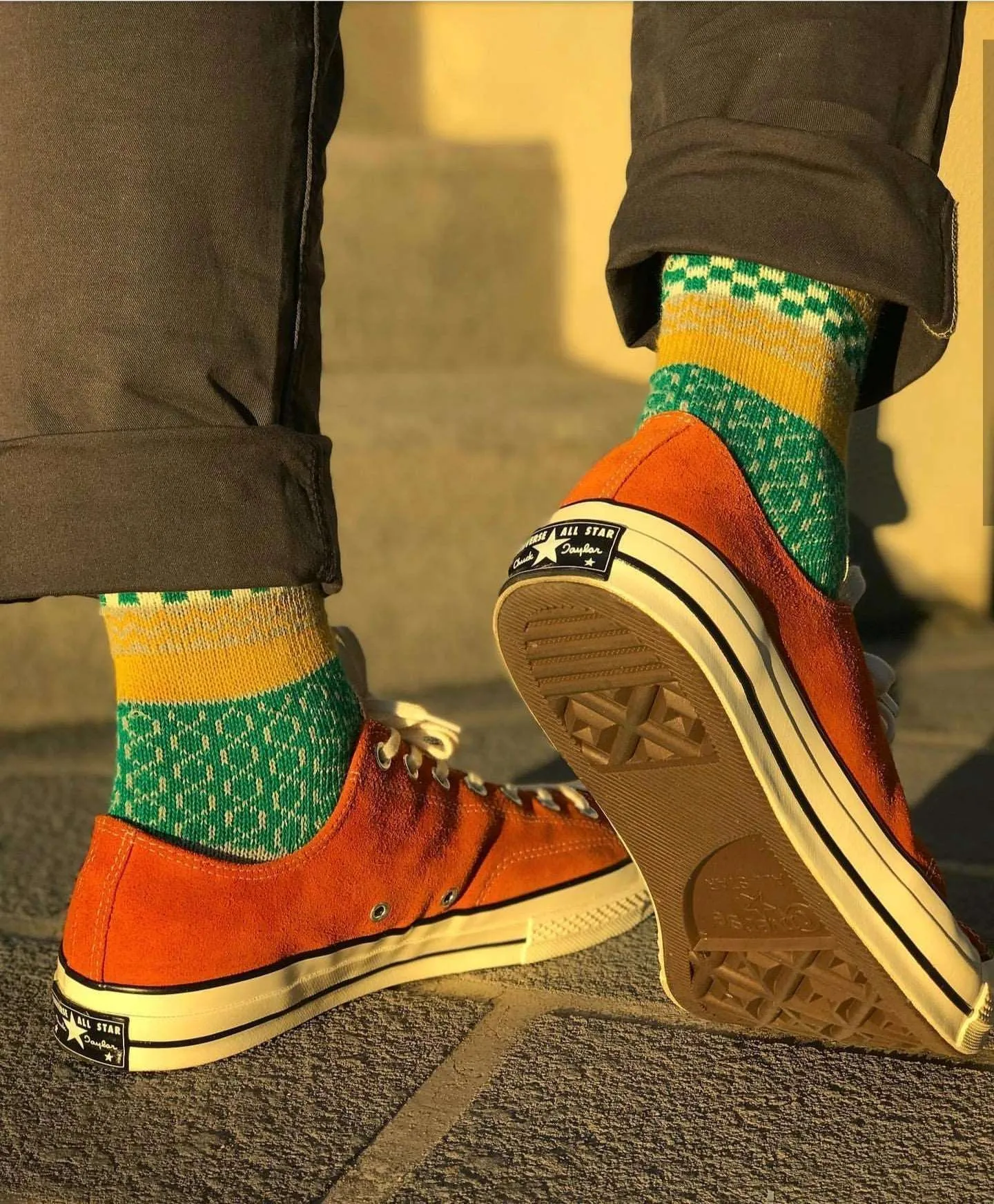 Cozy Geometric pattern socks Size: 35- 38