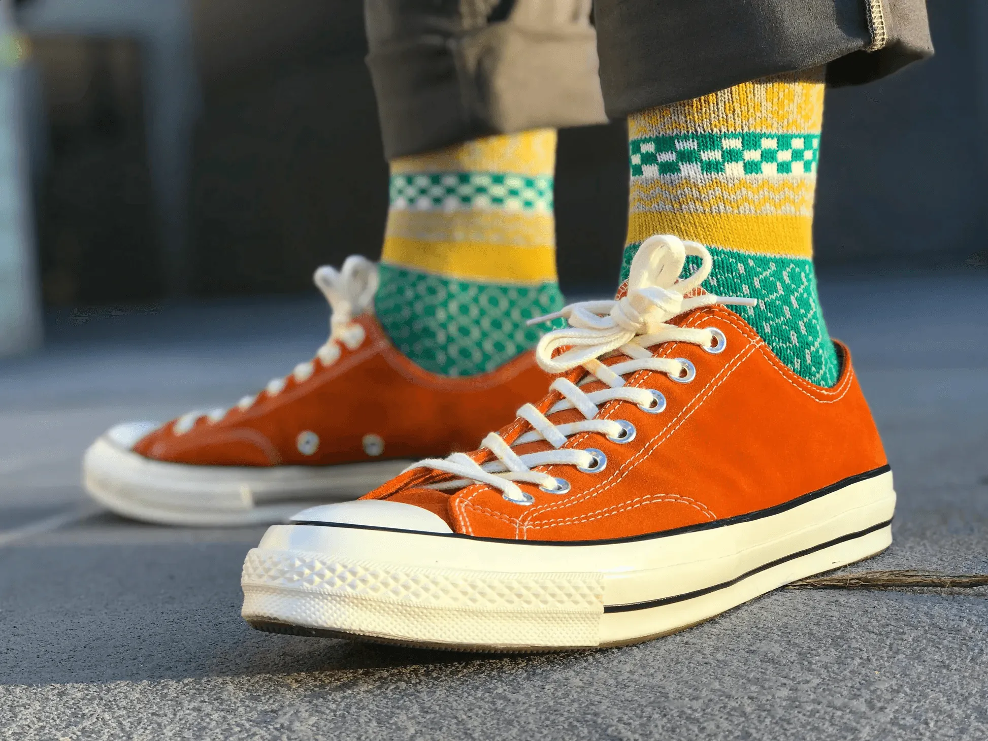 Cozy Geometric pattern socks Size: 35- 38