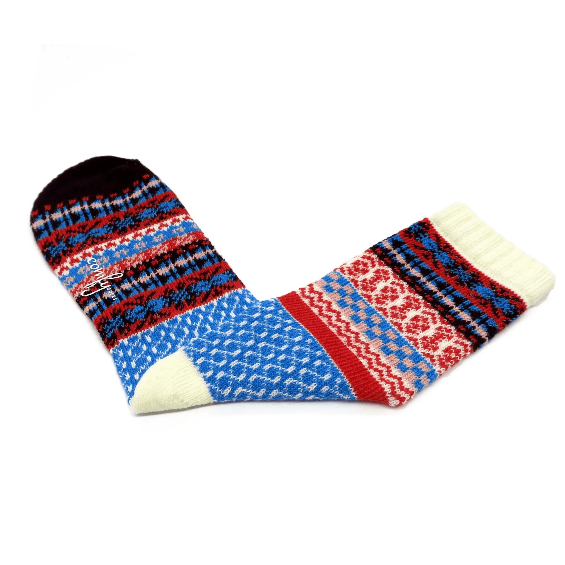 Cozy Geometric pattern socks Size: 35- 38