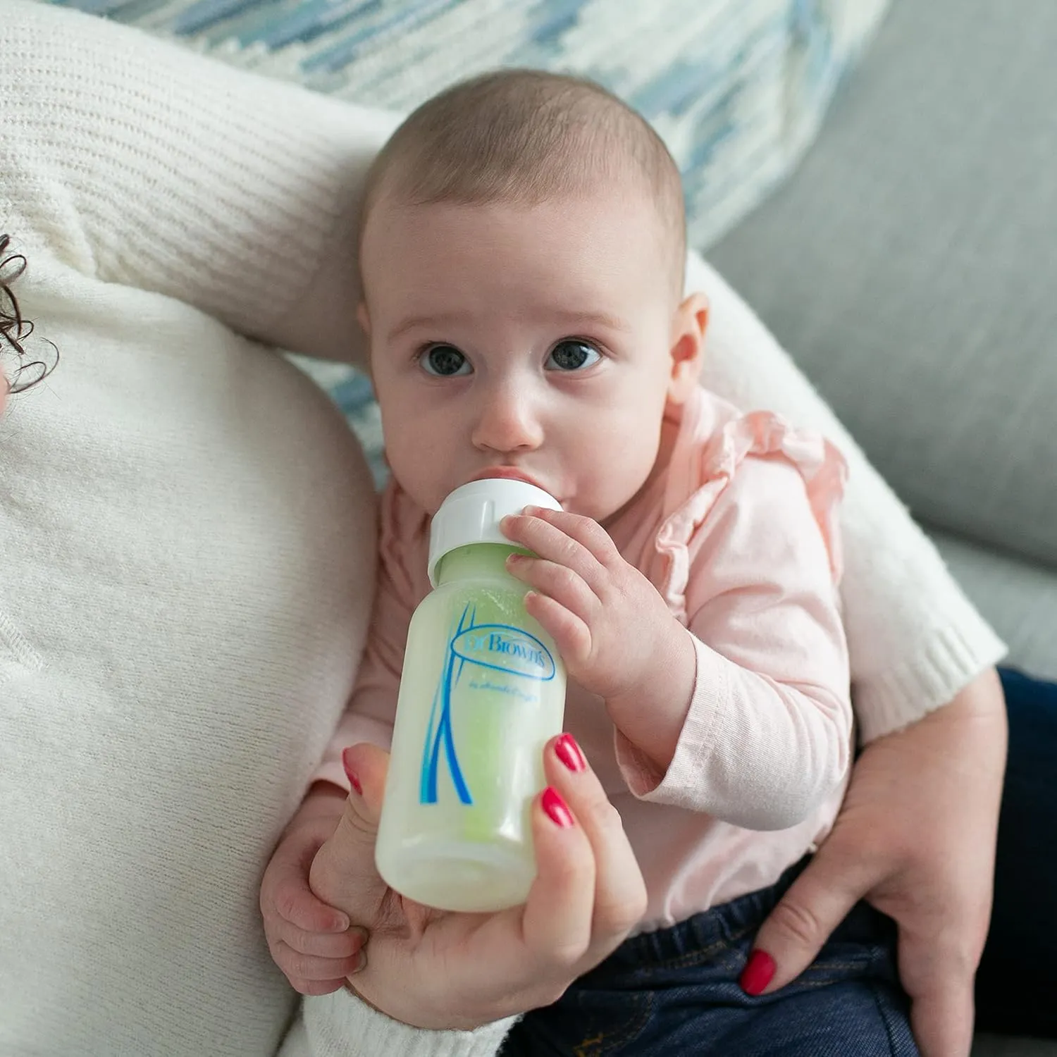 Dr. Brown's Anti-Colic Options  Narrow Baby Bottle, 120ml