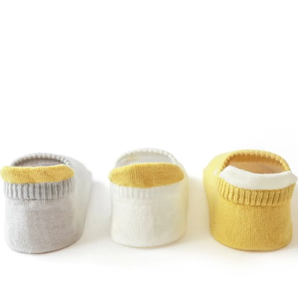 Eddie Cartoon Non-Slip Socks [Set of 3]
