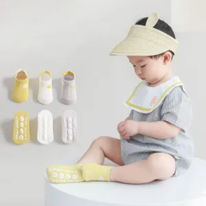 Eddie Cartoon Non-Slip Socks [Set of 3]