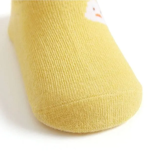 Eddie Cartoon Non-Slip Socks [Set of 3]