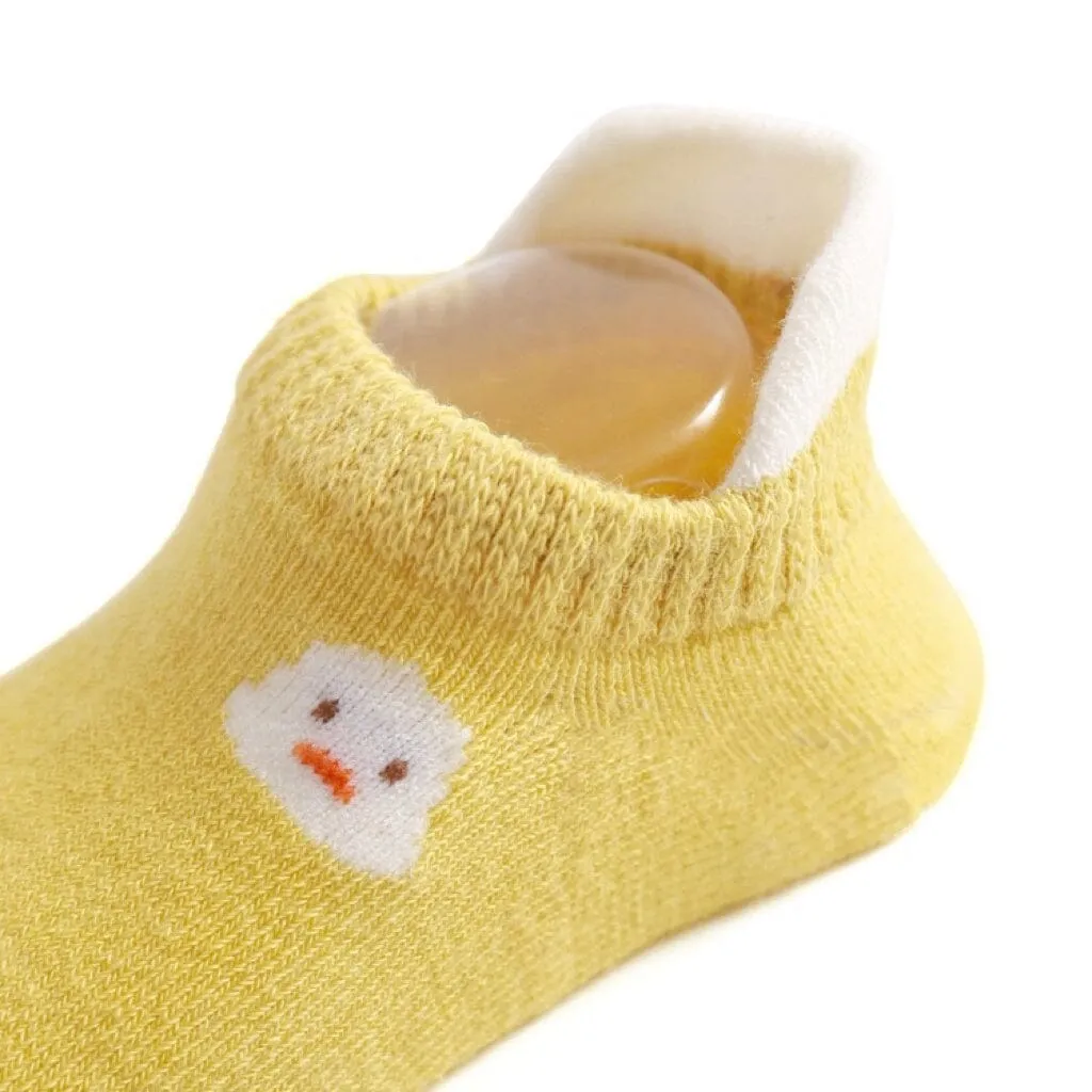 Eddie Cartoon Non-Slip Socks [Set of 3]