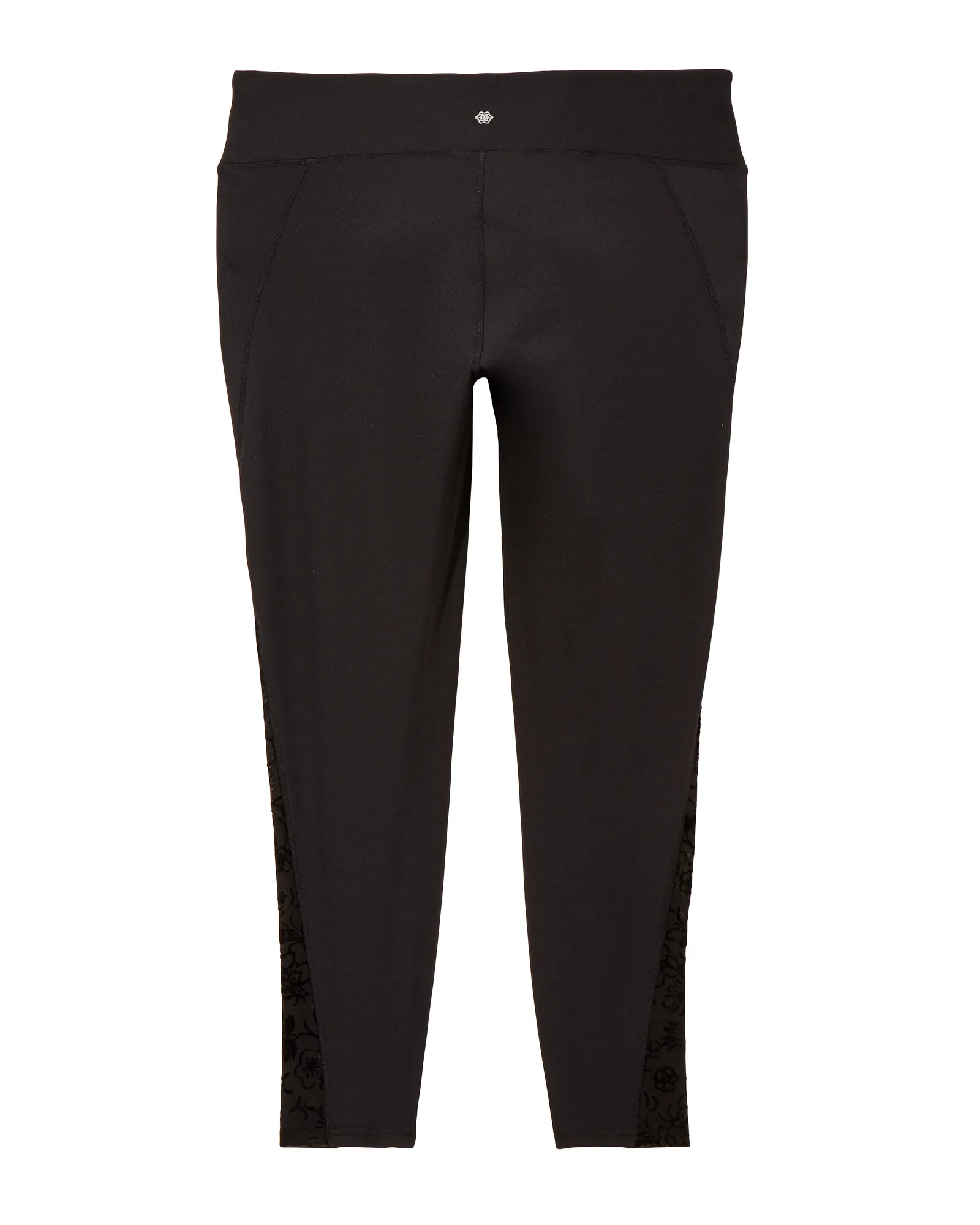 Flora Mesh Legging | Black