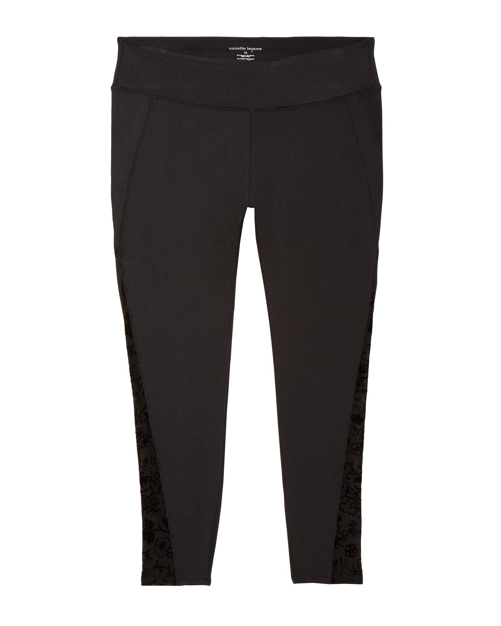 Flora Mesh Legging | Black