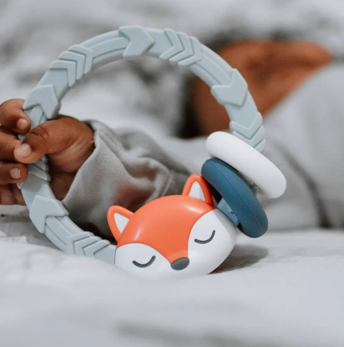 Fox Blue Ritzy Rattle™