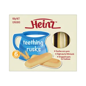 Heinz Teething Rusks 6m 
