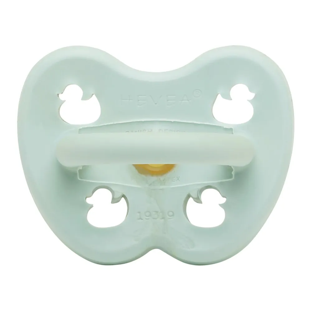 Hevea Natural Rubber Orthodontic Classic Pacifier - Mellow Mint (0-3 Months)