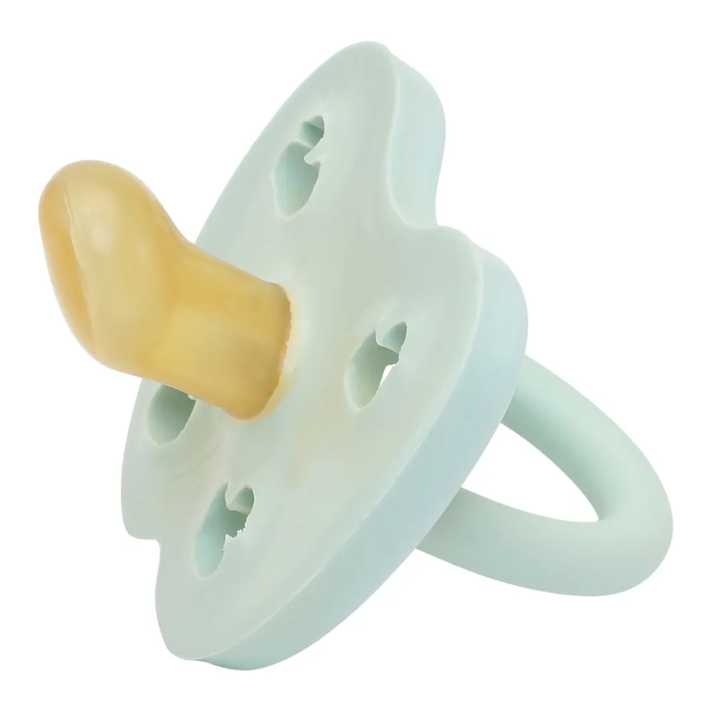 Hevea Natural Rubber Orthodontic Classic Pacifier - Mellow Mint (0-3 Months)