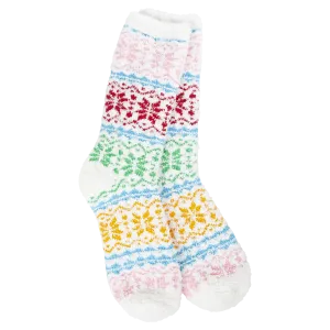 Holiday Cozy Winter Crew - Fair Isle Whimsical