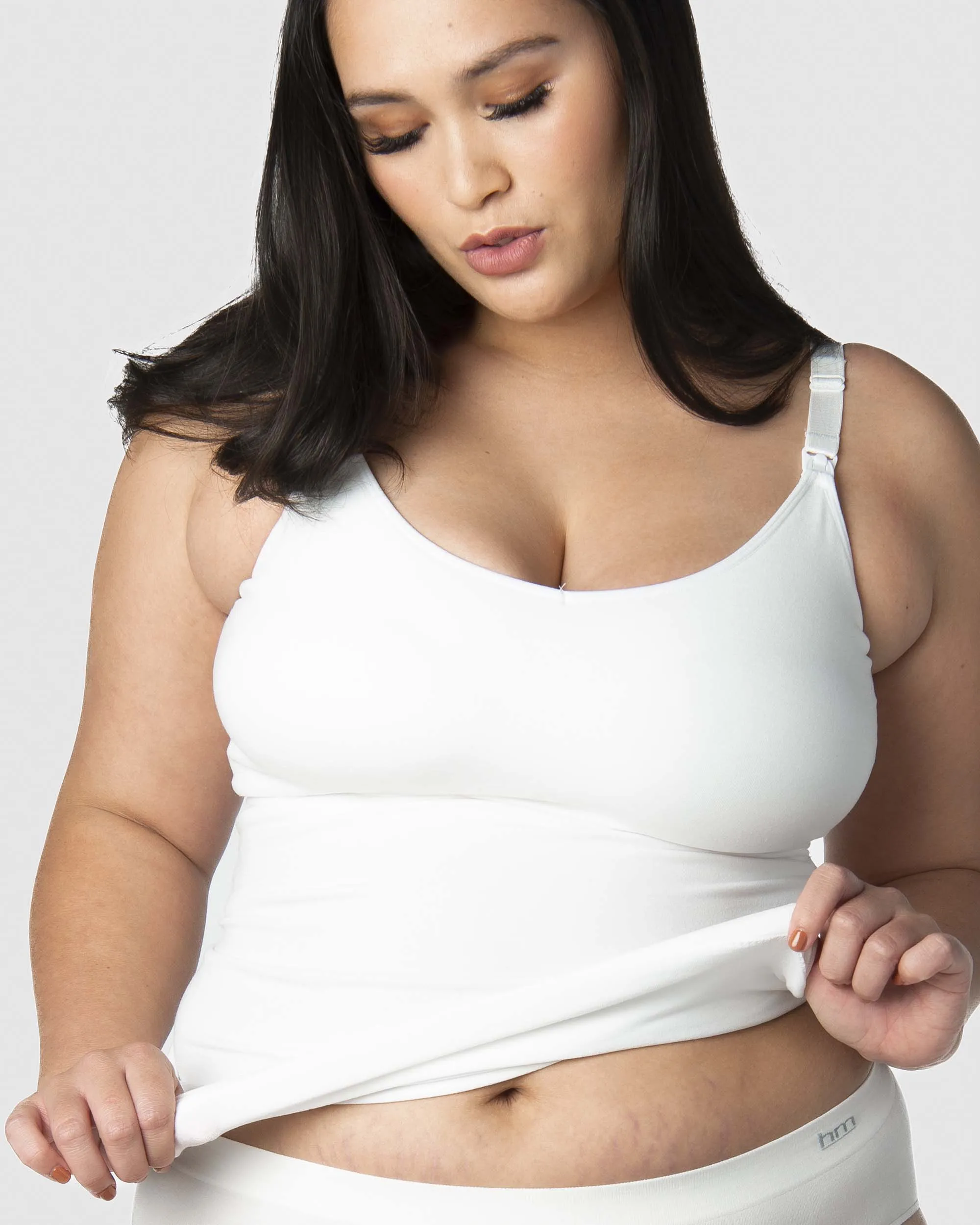 Hotmilk 'My Necessity' Nursing Camisole - White