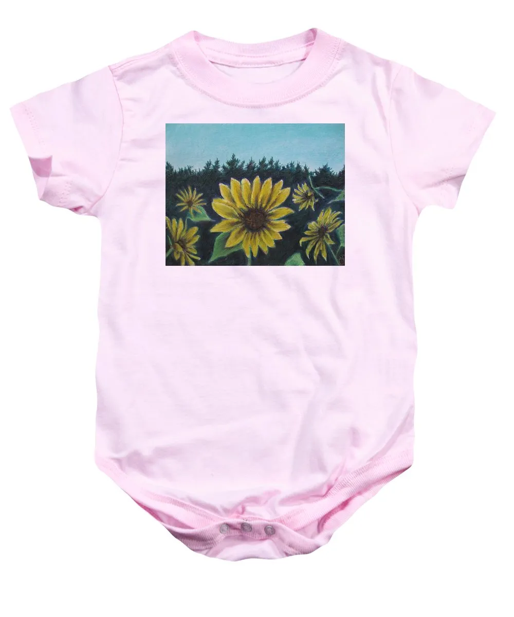 Hours of Flowers - Baby Onesie