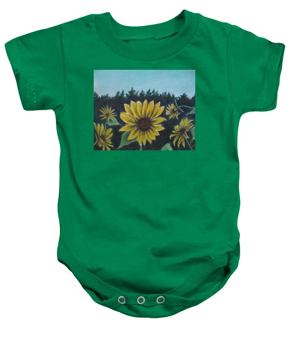 Hours of Flowers - Baby Onesie