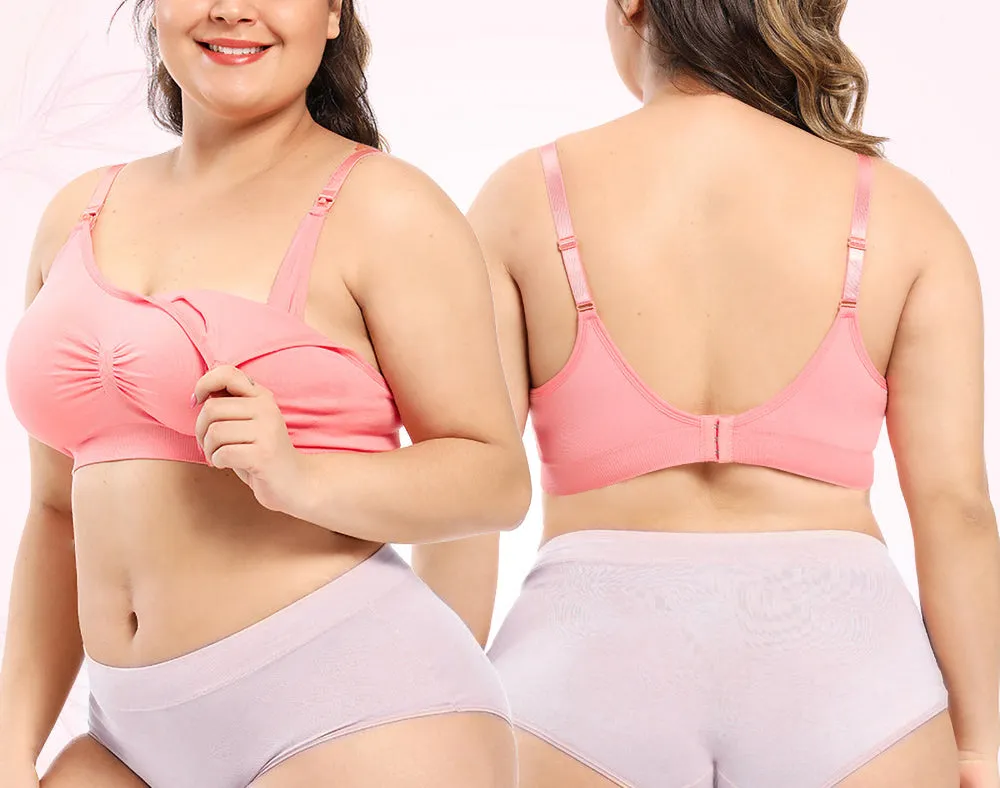 iLoveSIA Big Girl’s Weightless Nursing Bra Breast Feeding Bra 2Pack