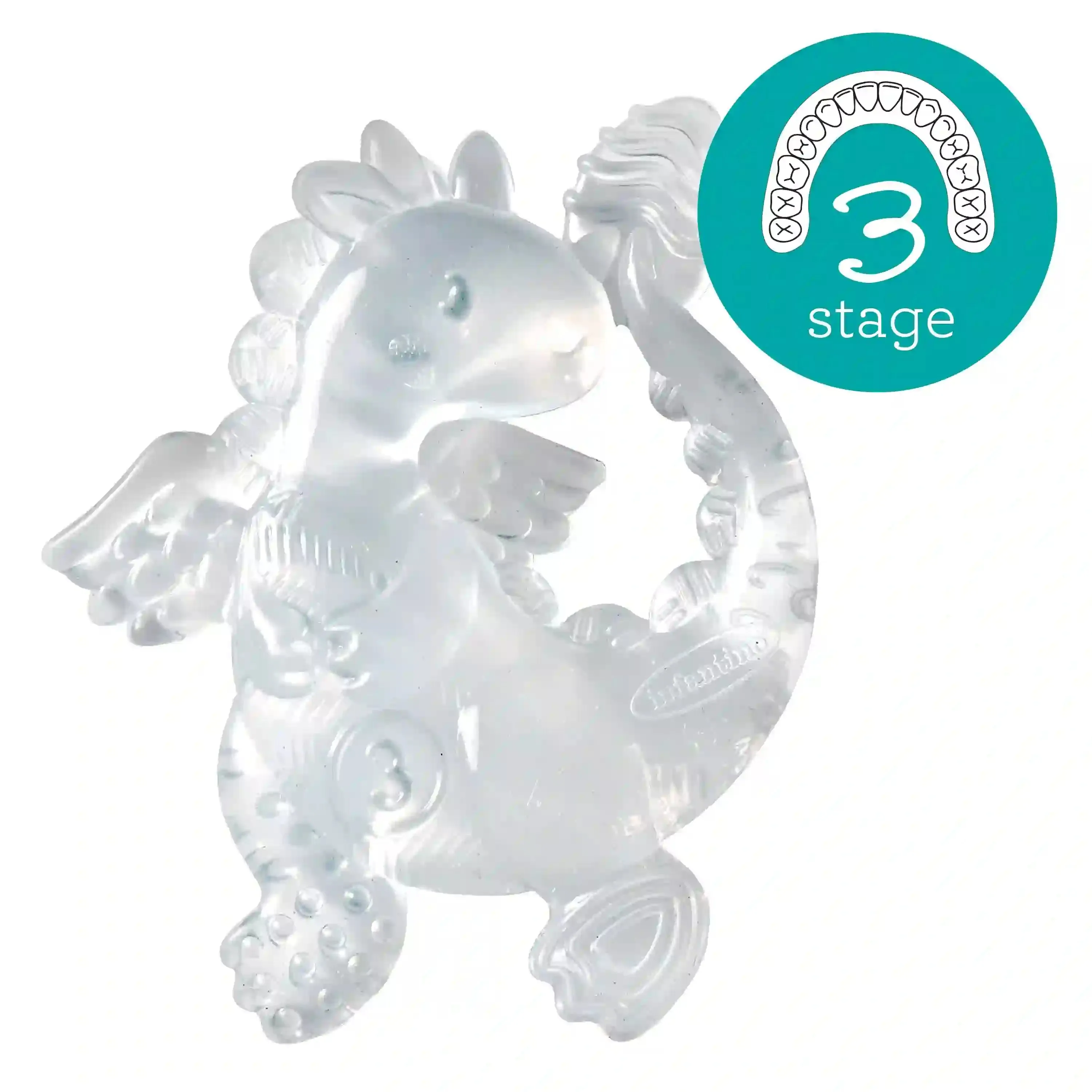 Infantino Crystal Clear Teething Stages Gift Set