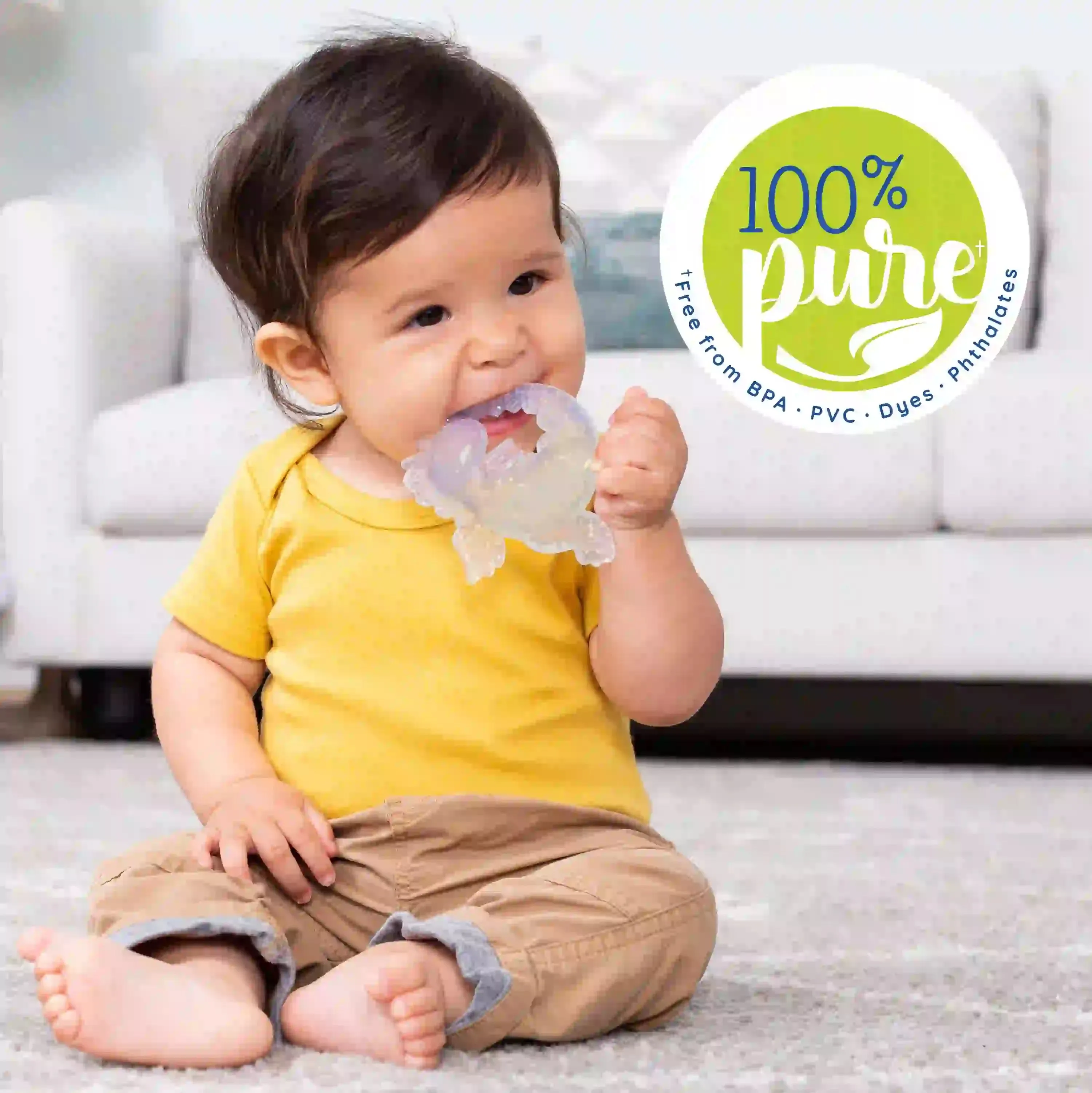 Infantino Crystal Clear Teething Stages Gift Set