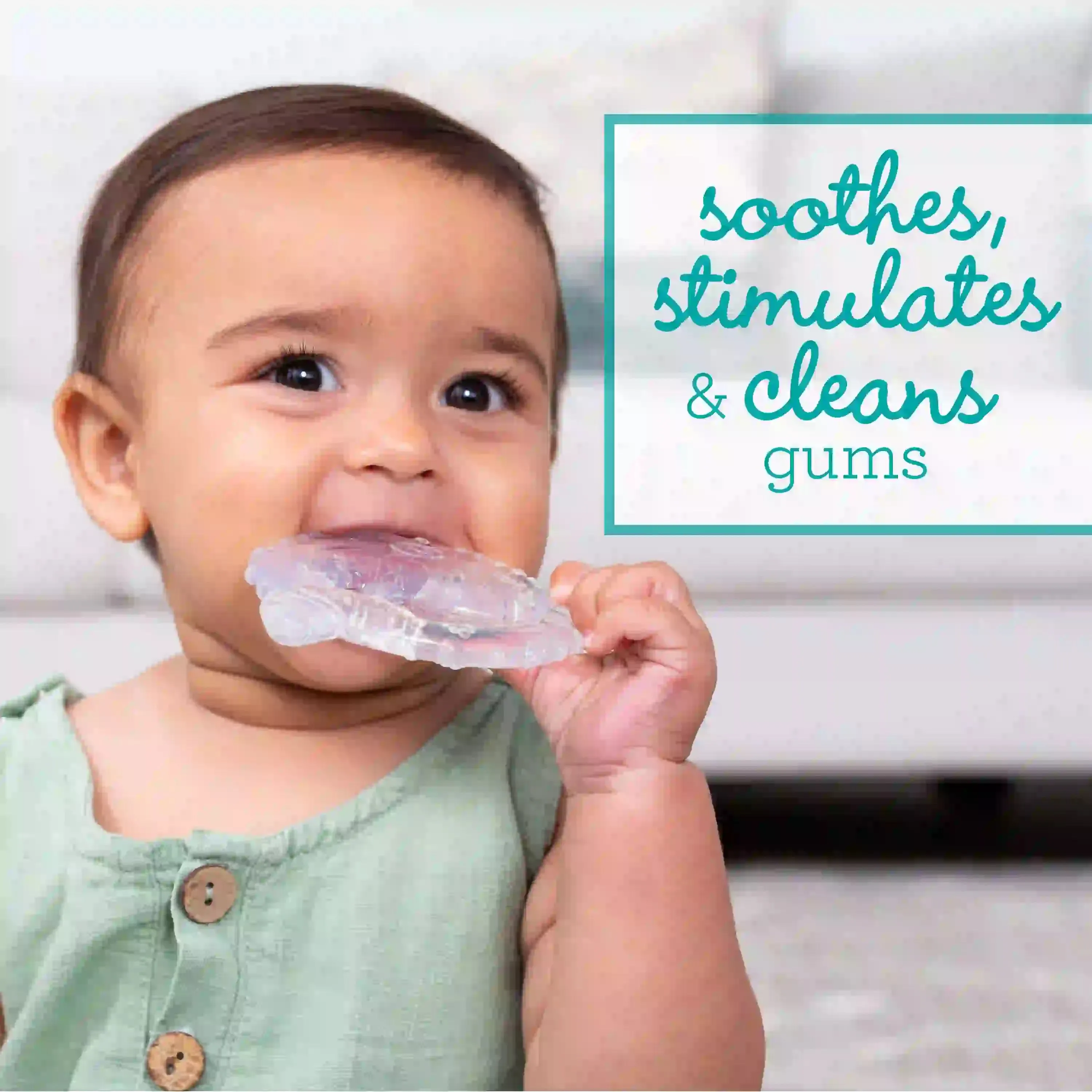 Infantino Crystal Clear Teething Stages Gift Set