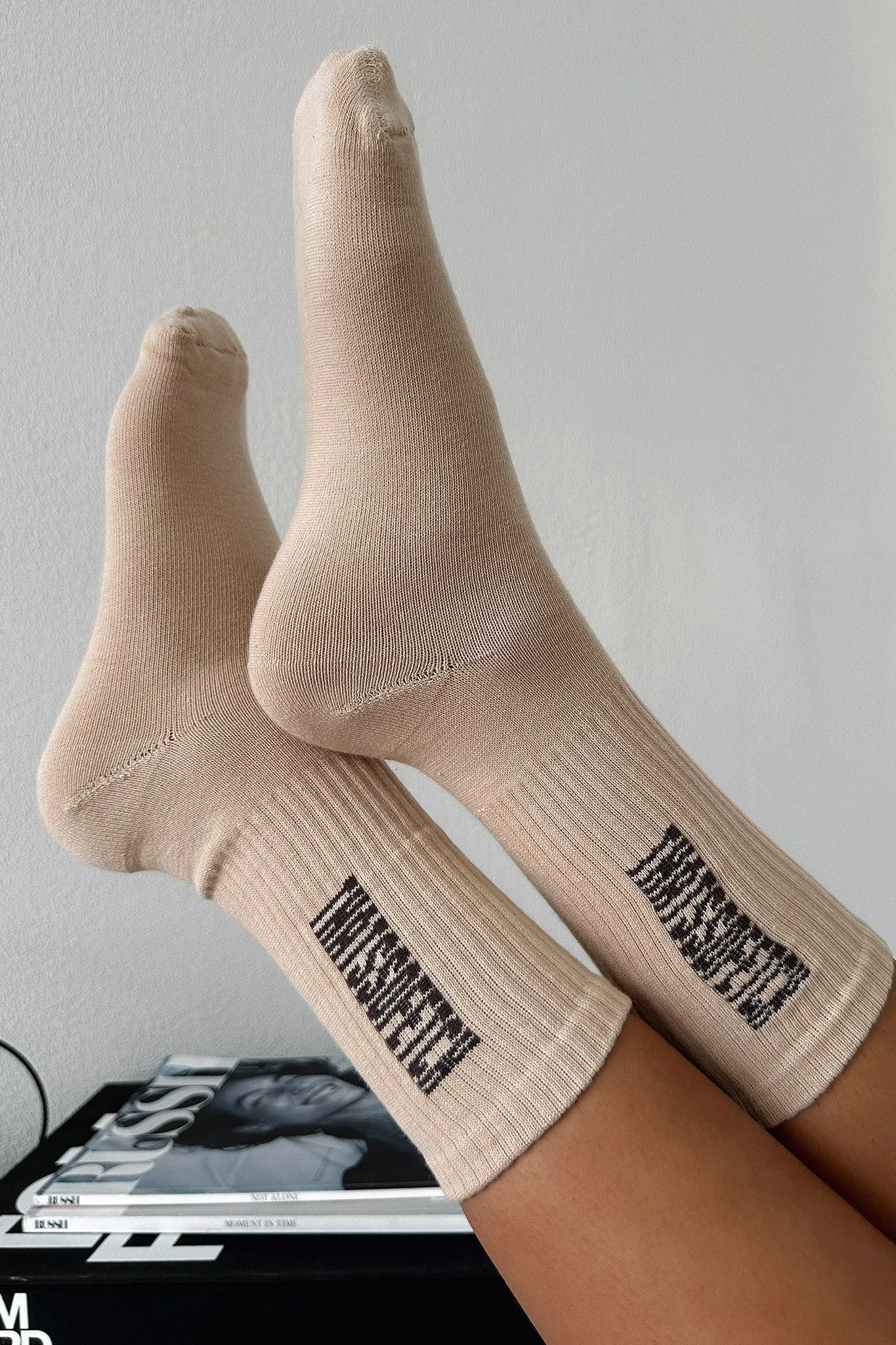 Katya Socks - Beige