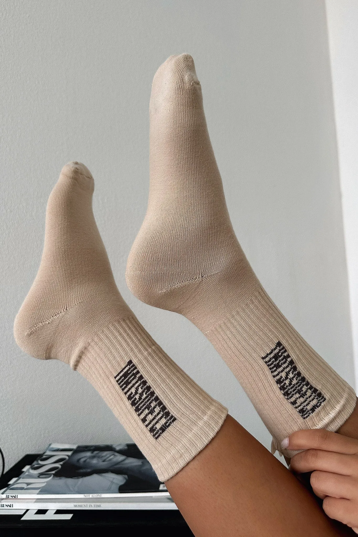 Katya Socks - Beige
