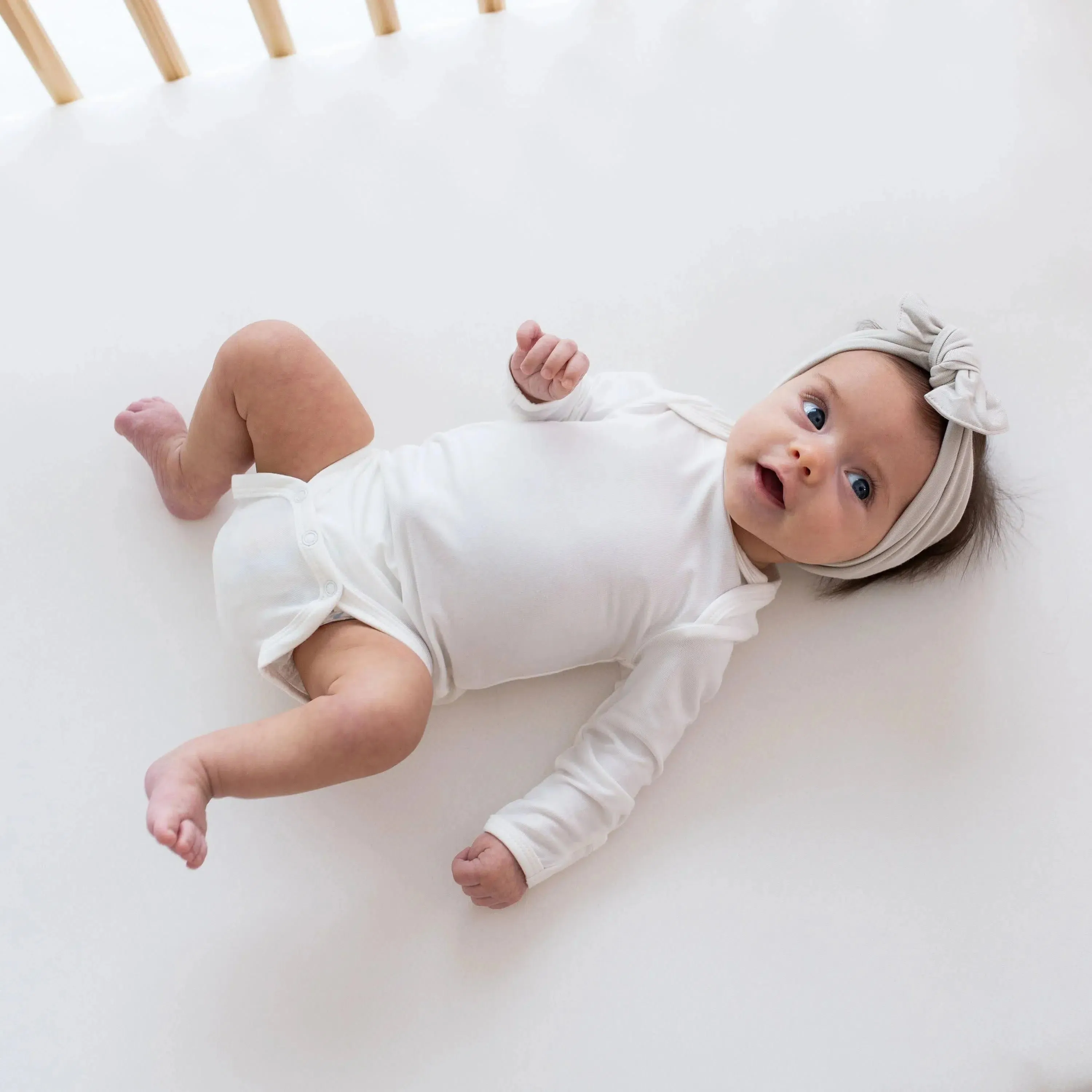 Kyte Baby - Long Sleeve Bodysuit - Cloud